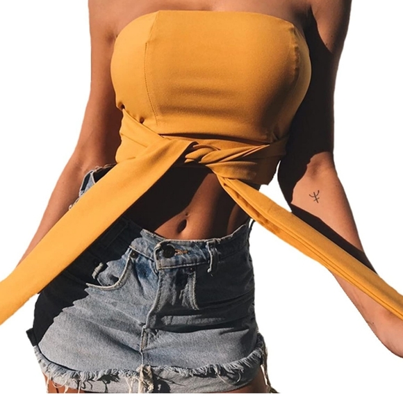 Marigold Crop Top - Picture 4 of 7